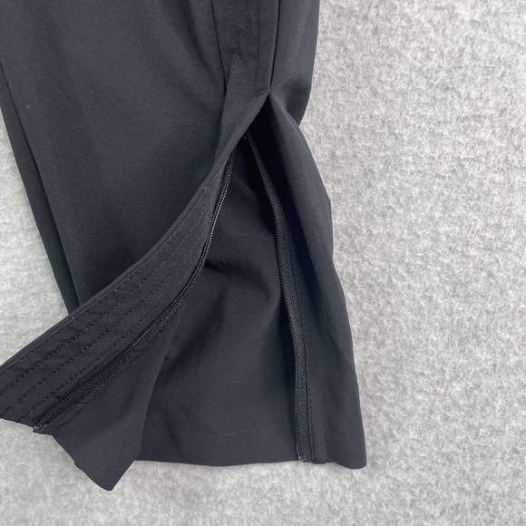 Athleta Uptown Ankle Pants Women's 2P Petite Black Pockets Office Casual Zipper - Picture 6 of 13